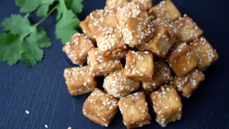 Tofu in der Heißluftfritteuse