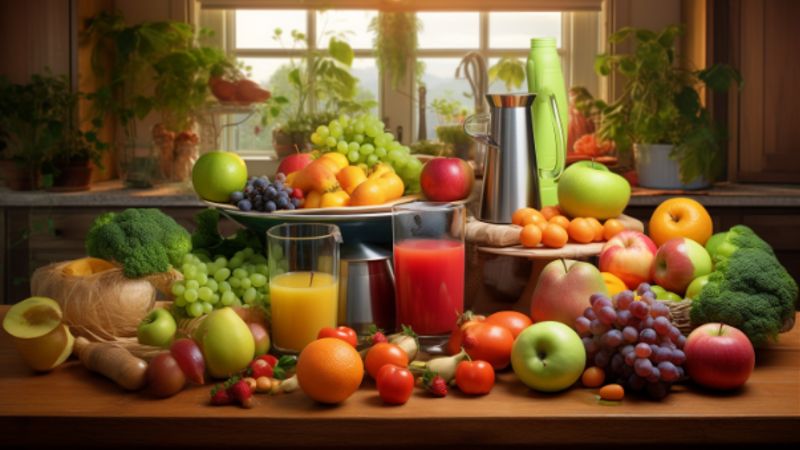 Ideale Lebensmittel für den Slow Juicer: Obst, Gemüse und Gräser_kk