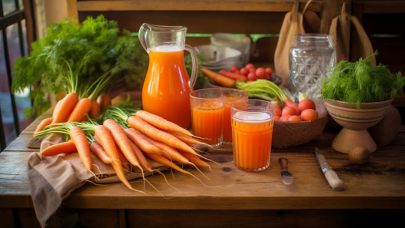 Verschiedene Karottensaft-Rezepte zum Selbermachen_kk