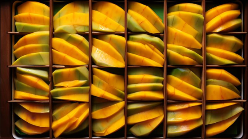 Anleitung: Mango mit einem Dörrgerät trocknen