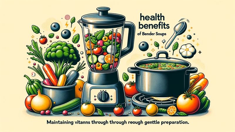 Die gesundheitlichen Vorteile von Mixer-Suppen: Vitaminerhalt durch schonende Zubereitung
