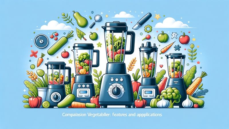 Gemüsemixer im Vergleich: Eigenschaften und Anwendungen