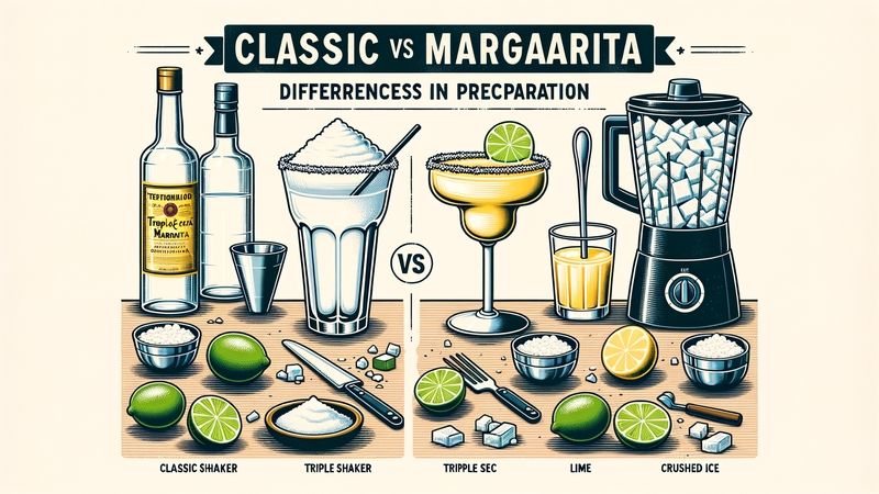 Klassische vs Frozen Margarita: Unterschiede in der Zubereitung
