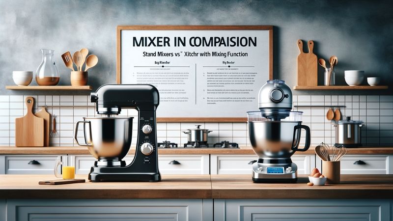 Mixer im Vergleich: Standmixer vs Küchenmaschinen mit Mixfunktion