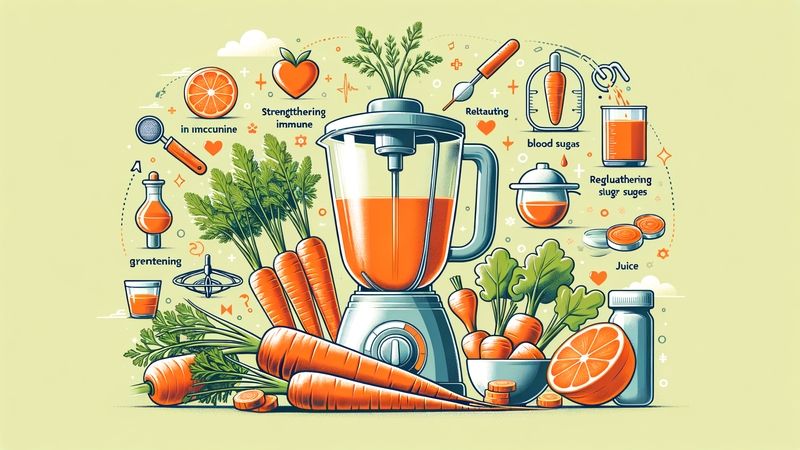 Optimale Verwendung von Karottensaft: Von der Stärkung des Immunsystems bis zur Blutzuckerregulierung