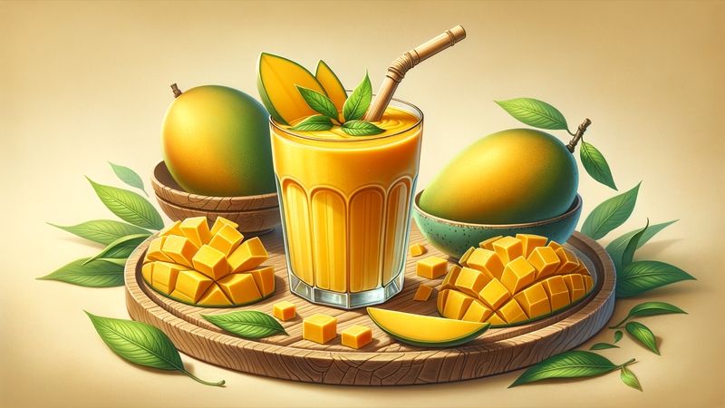 So servierst du deinen Mango-Smoothie stilvoll: Dekoration und Serviervorschläge