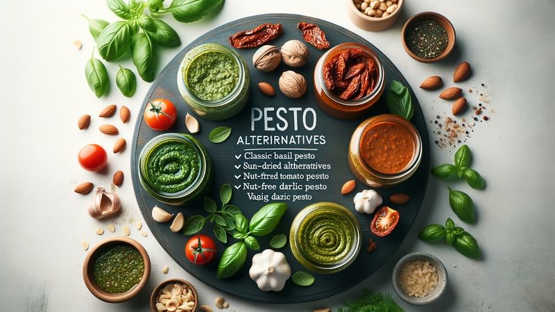 Variationen des klassischen Pestos: Von vegan bis nussfrei