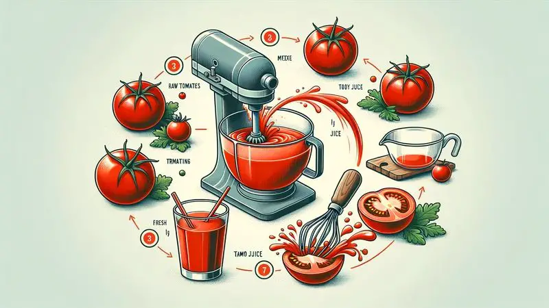 Von der Tomate zum Saft: Schritt-für-Schritt-Anleitung