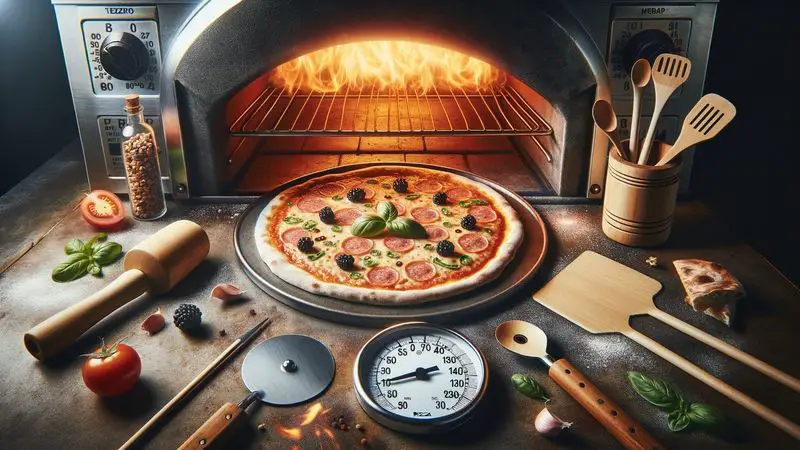 Wie lange braucht eine Pizza im Pizzaofen? Einfluss von Temperatur und Zubehör