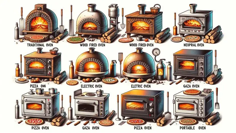 Verschiedene Arten von Pizzaöfen im Überblick